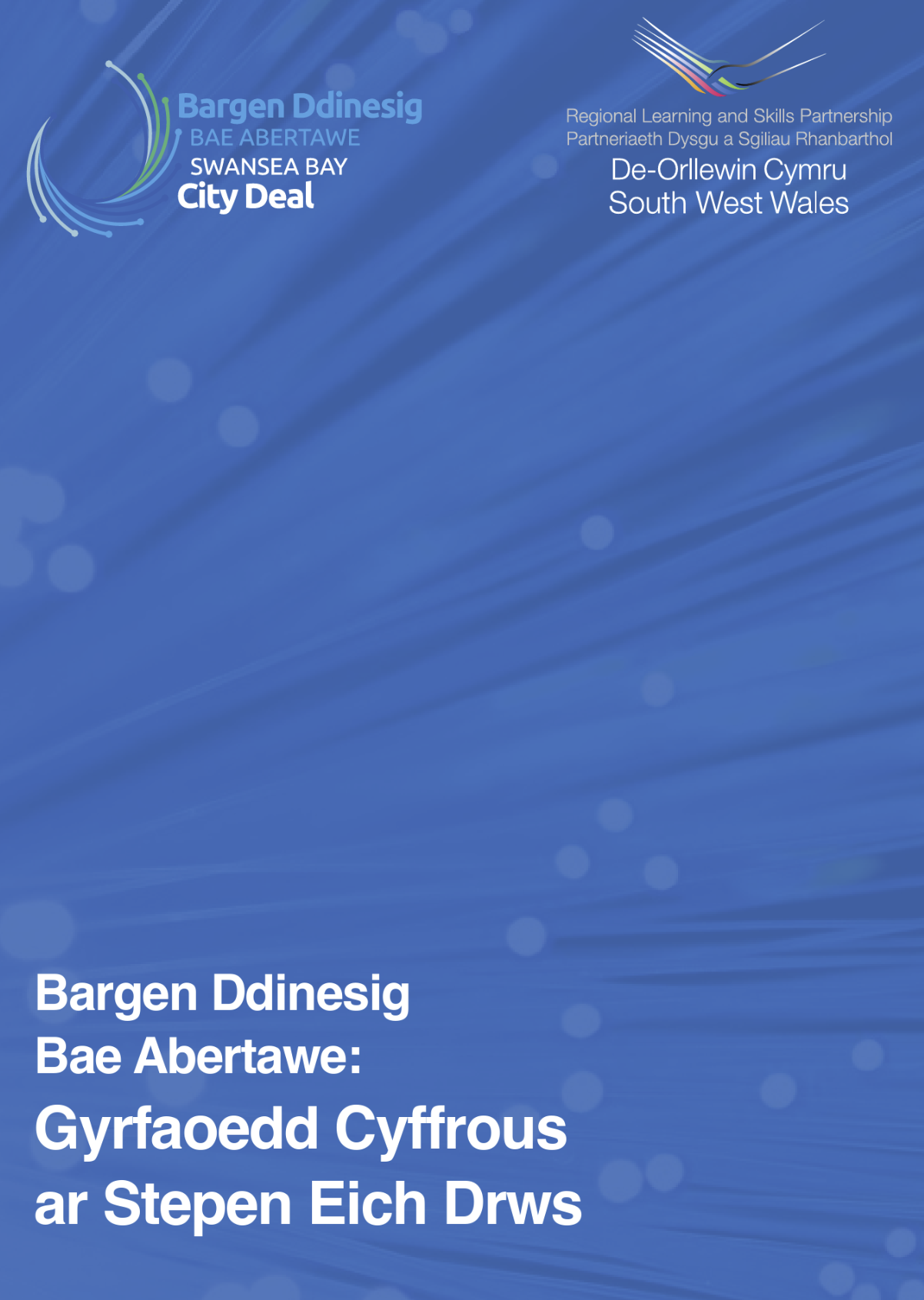 Llyfryn gyrfaoedd cyffrous